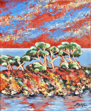 Presqu'île de Capellan à Bandol - collection petits formats