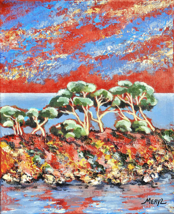 Presqu'île de Capellan à Bandol - collection petits formats