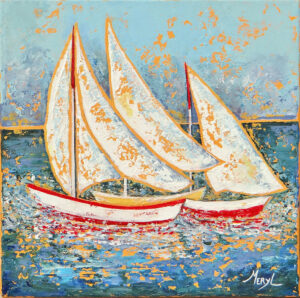 tableau Toutes voiles dehors - collection petits formats