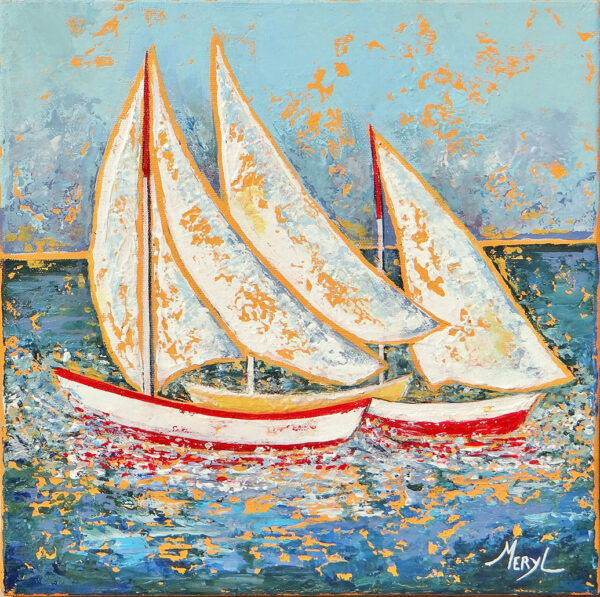 tableau Toutes voiles dehors - collection petits formats