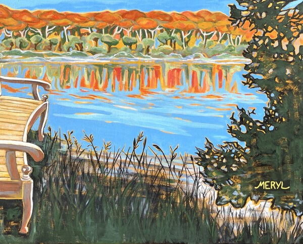 Reflets d'automne - détail Reflets d'automne