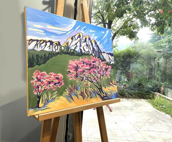 Arbres de Judée au pays de Pagnol