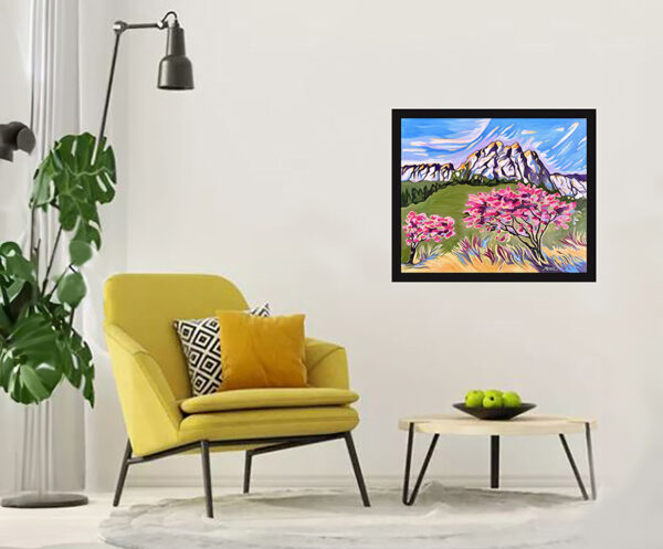 Arbres de Judée au pays de Pagnol