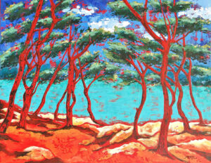 La calanque de Port d'Alon La calanque de Port d'Alon