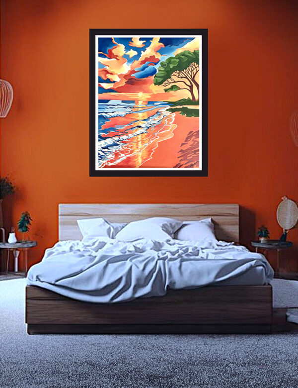 Là où le soleil s'abandonne